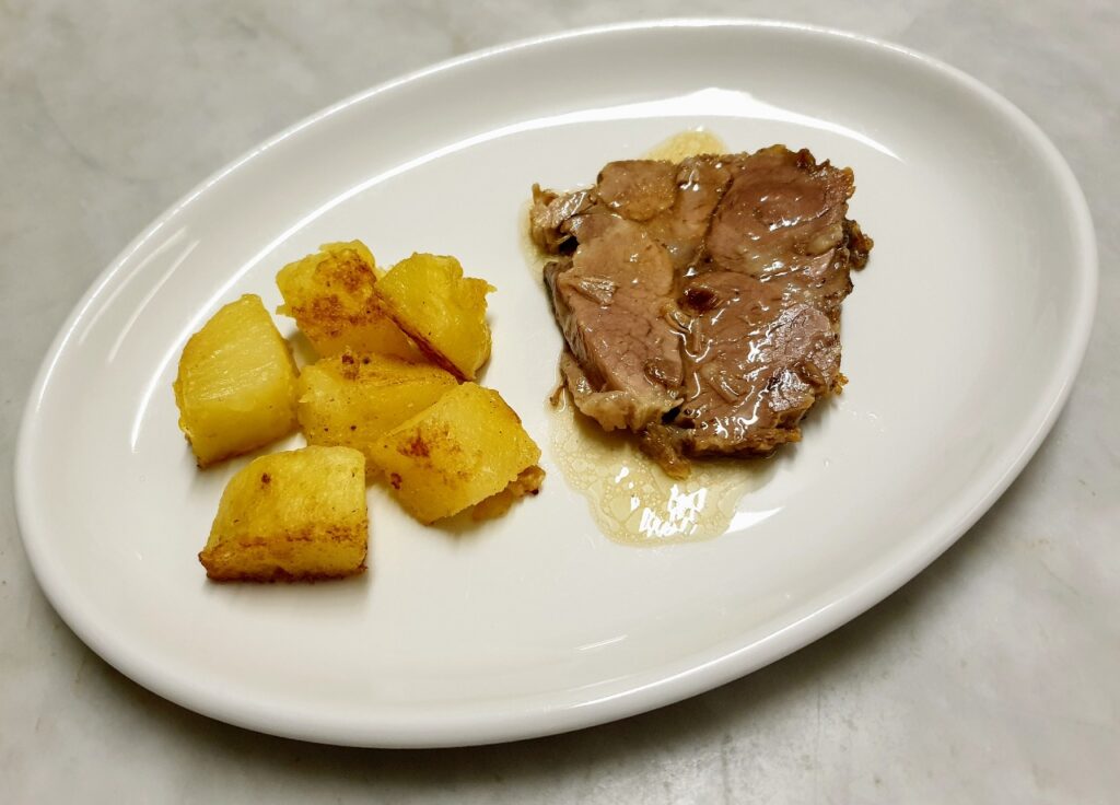 Coppa arrosto con patate